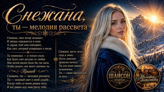 СНЕЖАНА 