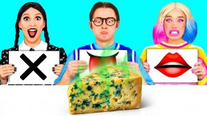 Откуси Лизни или Ничего Челлендж _ Вкусные Кулинарные Хитрости