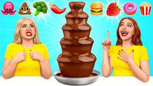 Шоколадный Фонтан Челлендж _ Сумасшедшие Кулинарные Идеи