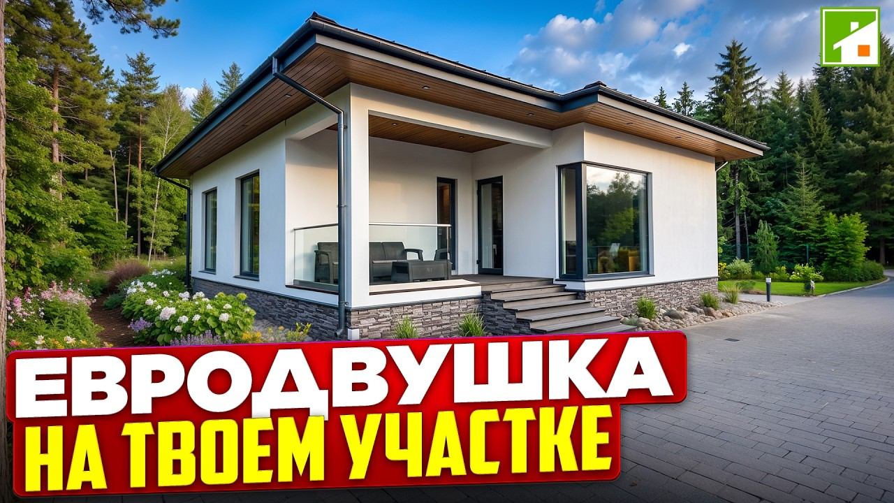 Классный каркасный дом в виде загородной квартиры: широкая кастомизация и вариативность отделки.