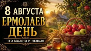 8 АВГУСТА — ЕРМОЛАЕВ ДЕНЬ | НАРОДНЫЕ ПРИМЕТЫ, ЧТО МОЖНО И НЕЛЬЗЯ ДЕЛАТЬ