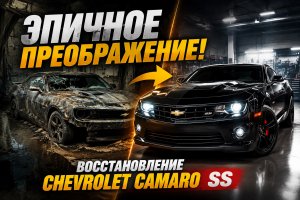 Эпическая реставрация заброшенного Chevrolet Camaro SS 2010