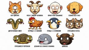 Животные, которые рождаются похожими на МУТАНТОВ — объяснение