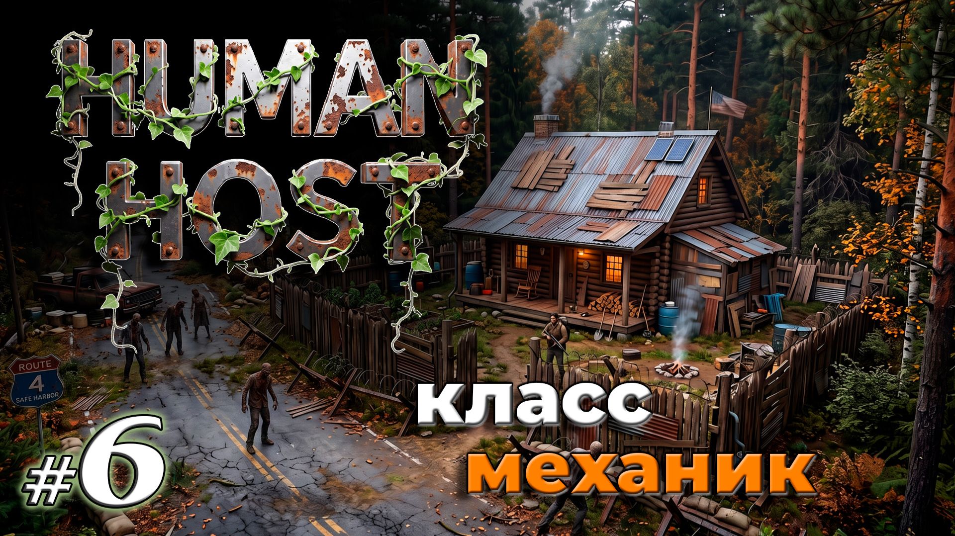 Возвращение в руины ▶ улучшаем авто | Human Host | Выживание