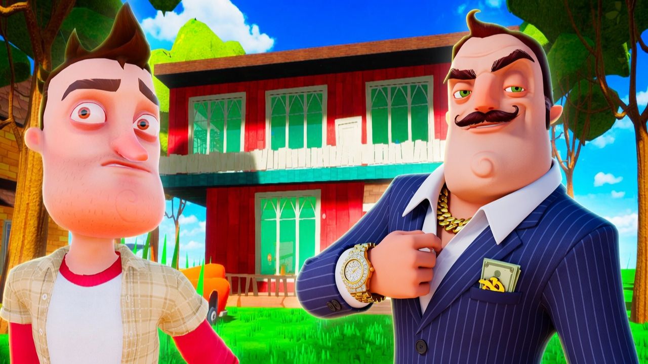 ЗАГОРОДНЫЙ ДОМ ПРИВЕТ СОСЕДА!ИГРА HELLO NEIGHBOR ПРОХОЖДЕНИЕ МОДА Mr. Petersons Secrets