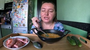 Мукбанг/Лапша Чан Рамен сырная/Не можем улететь в отпуск/Аэрофлот переносит рейс