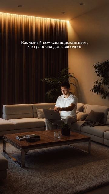 Как дом понимает, что рабочий день закончился👇🏻
