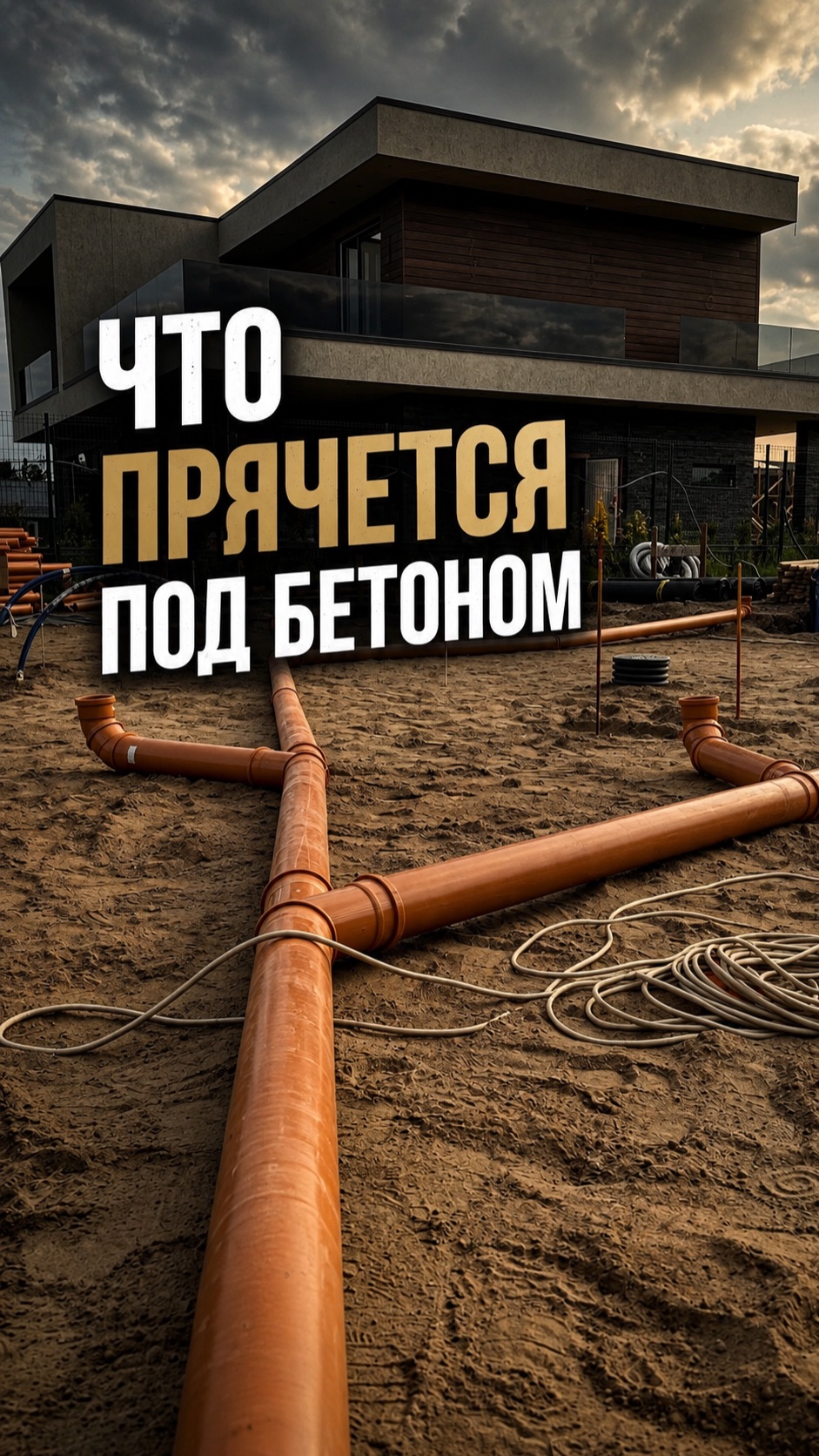 Коммуникации в доме. Строительство дома
