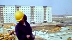1987 год. Тюмень. Строительство школы на улице Болотникова