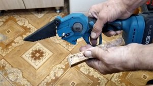 Мини пила останавливается под нагрузкой