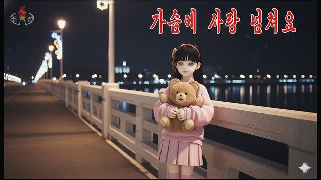 DPRK Song  : Сердце переполнено любовью
