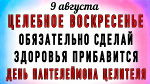 9 Августа Пантелеймонов День. Что нельзя делать 9 Августа Пантелеймонов День. Народные приметы