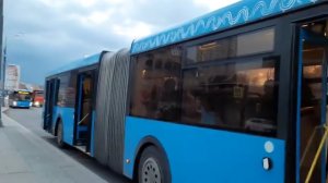 Поездка на автобусе Лиаз-6213.22 по маршруту т63