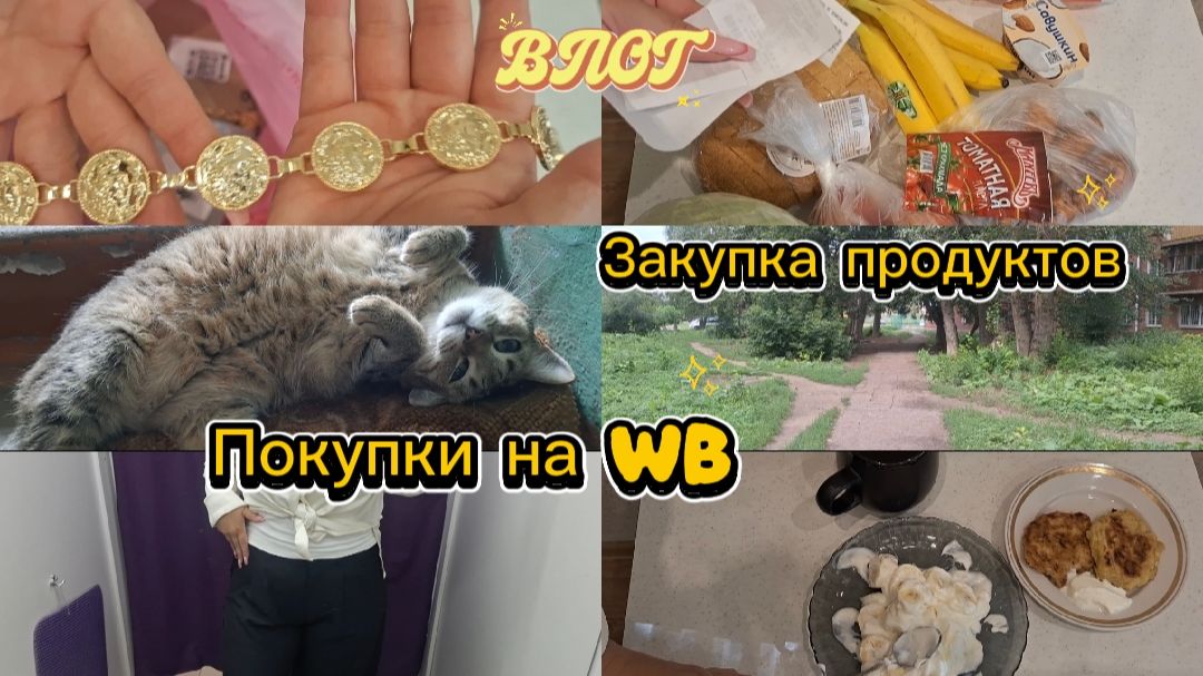 ВЛОГ 06.08.26 МОИ ПОКУПКИ С ВАЙЛДБЕРИС. ЗАКУПКА ПРОДУКТОВ В МАГНИТЕ