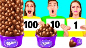 100 Слоев Еды Челлендж # Кулинарная Битва с Едой