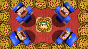 Я СПРЯТАЛСЯ В ПИЦЦЕ ОТ ПОЛИЦИИ В МАЙНКРАФТ | Риколит Minecraft
