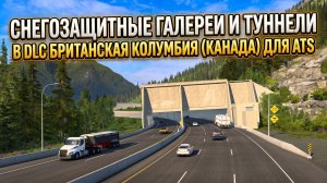 СНЕГОЗАЩИТНЫЕ ГАЛЕРЕИ И ТУННЕЛИ КАНАДЫ | DLC БРИТАНСКАЯ КОЛУМБИЯ