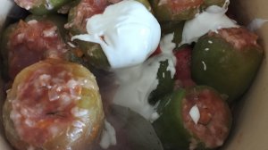 Мукбанг как приготовить фаршированный перец
