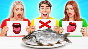 Откуси Лизни или Ничего Челлендж # Удивительные Кухонные Рецепты