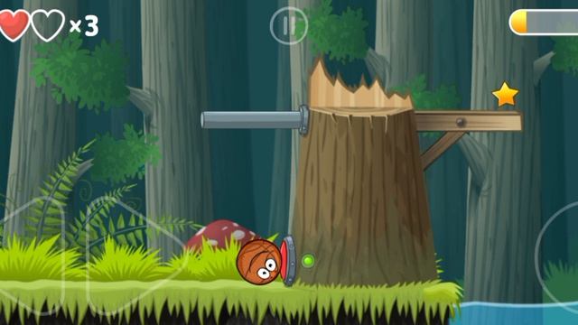 прохождение второго эпизода в Red Ball 4
