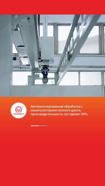Автоматизированная обработка с манипуляторами полного цикла, производительность составляет 99%-CHANG