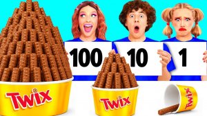 100 Слоев Еды Челлендж _ Потрясающие Кулинарные Рецепты