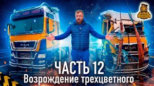 Возрождение трехцветного или MAN @vklogistik часть 12