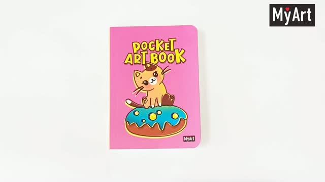 MyArt. Pocket ArtBook. Котик на пончике