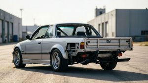 #024 Переделка BMW в грузовик. Часть 2