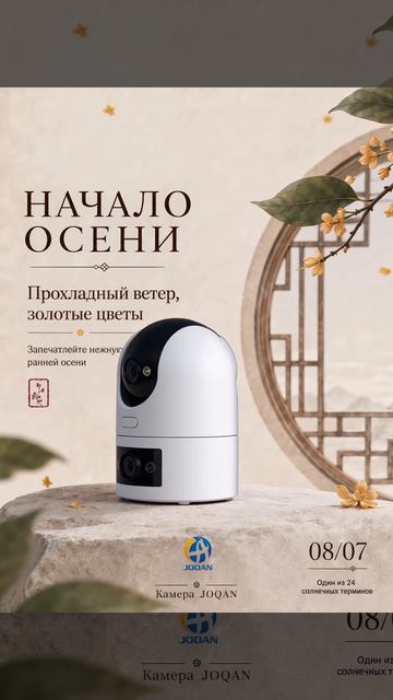 Золотой османтус, тихая осень.