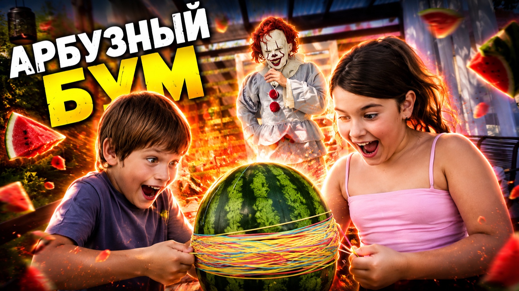 Мы не думали, что он ТАК взорвётся! 🍉💥