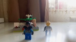 я построил зоопарк из лего!