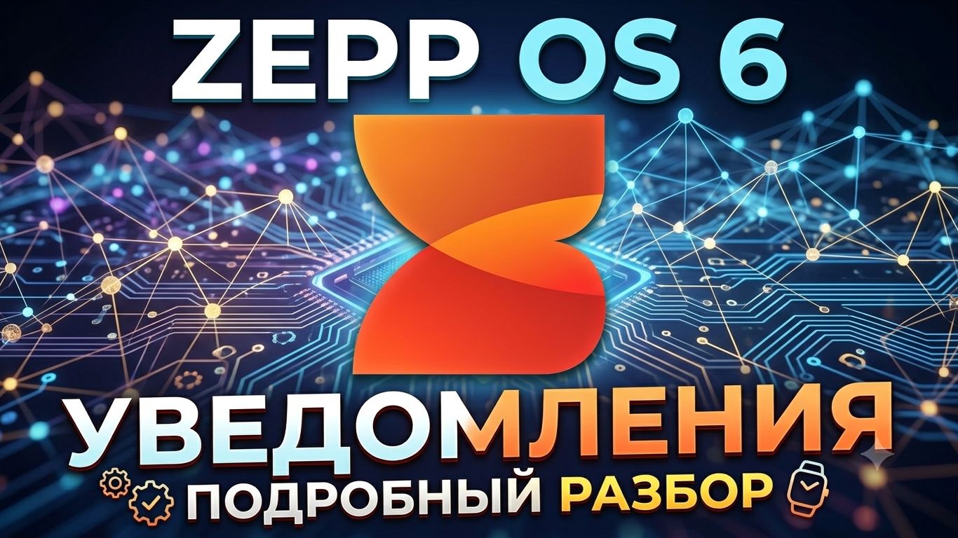 Уведомления (Zepp OS 6)