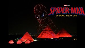 ШОУ ДРОНОВ - ЧЕЛОВЕК ПАУК НОВЫЙ ДЕНЬ | SPIDER MAN BRAND NEW DAY MARVEL | ЕГИПЕТ