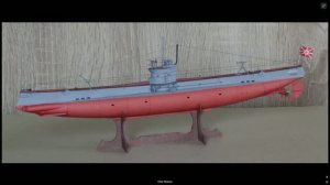 ПЛ «Минога», Россия, 1908 1:100,′Картонная Фабрика′ от Олега Иванова, Часть 2, финальная