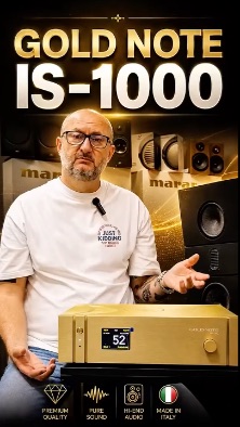 Gold Note IS-1000: Конец эпохи огромных аудиостоек?
