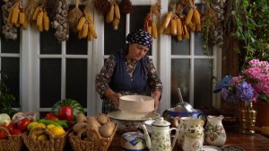 Тихий день в деревне. Простой домашний обед. Жизнь в Азербайджане