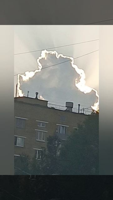 небо закат облако красота природа кадр