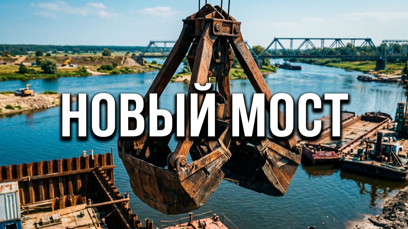 СТРОИТЕЛЬСТВО МОСТА  НА ОСОБОМ КОНТРОЛЕ