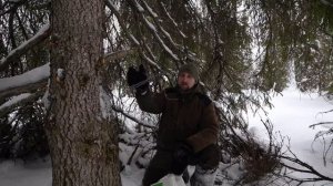 УРАГАННЫЙ ВЕТЕР ЗАСТАЛ В ТАЙГЕ, ЗАКЛИНИЛ СНЕГОХОД, ВЫБИРАЮСЬ