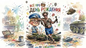 ДЕНЬ РОЖДЕНИЯ МИР ТАНКОВ
