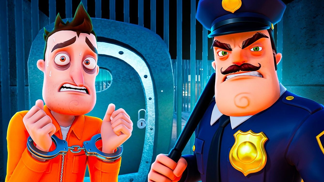 ПРИВЕТ СОСЕД ПОСАДИЛ МЕНЯ В ТЮРЬМУ!ИГРА HELLO NEIGHBOR МОД Hello Prison