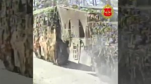 Уничтожение артиллерийских орудий, пикапа и живой силы ВСУ