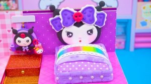 Сделайте 5-цветный дом для пятерых с комнатой Hello Kitty, спальней Melody, кухней и другом 🌈 М