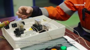 Сын сотрудника «Олкона» осваивает профессию на участке хвостового хозяйства Оленегорского ГОКа