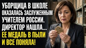 Истории из жизни/Уборщица в школе оказалась заслуженным учителем России/Аудиорассказы жизненные