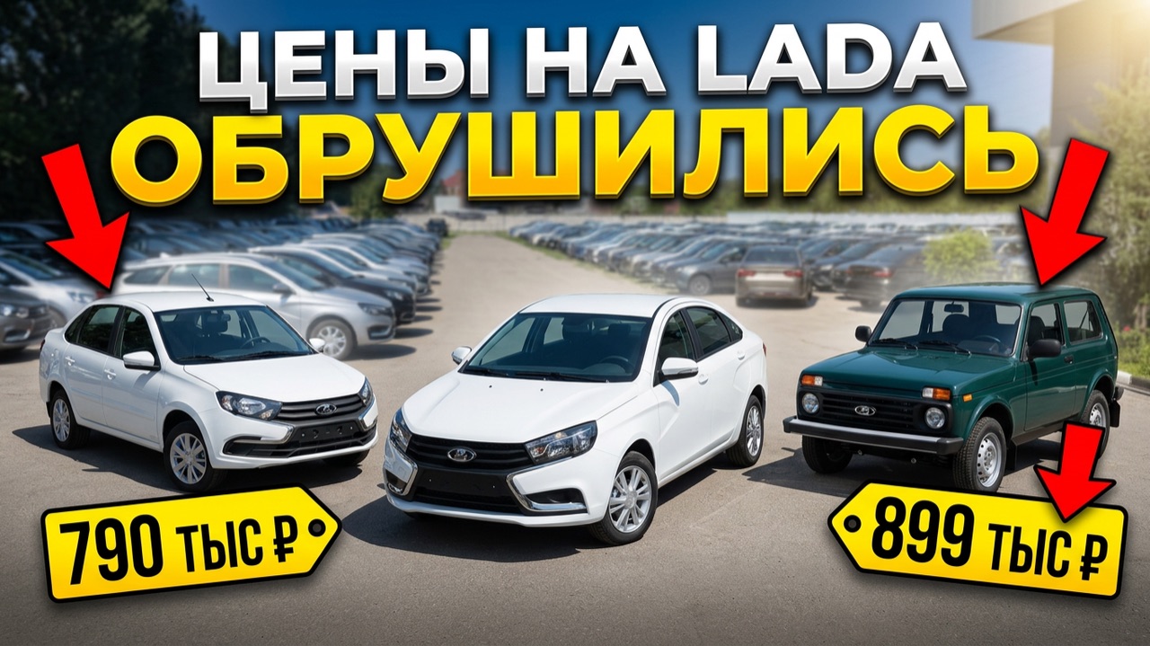 НОВЫЕ LADA ПО НИЗУ РЫНКА — ВСЕ МОДЕЛИ И ЦЕНЫ НА АВГУСТ
