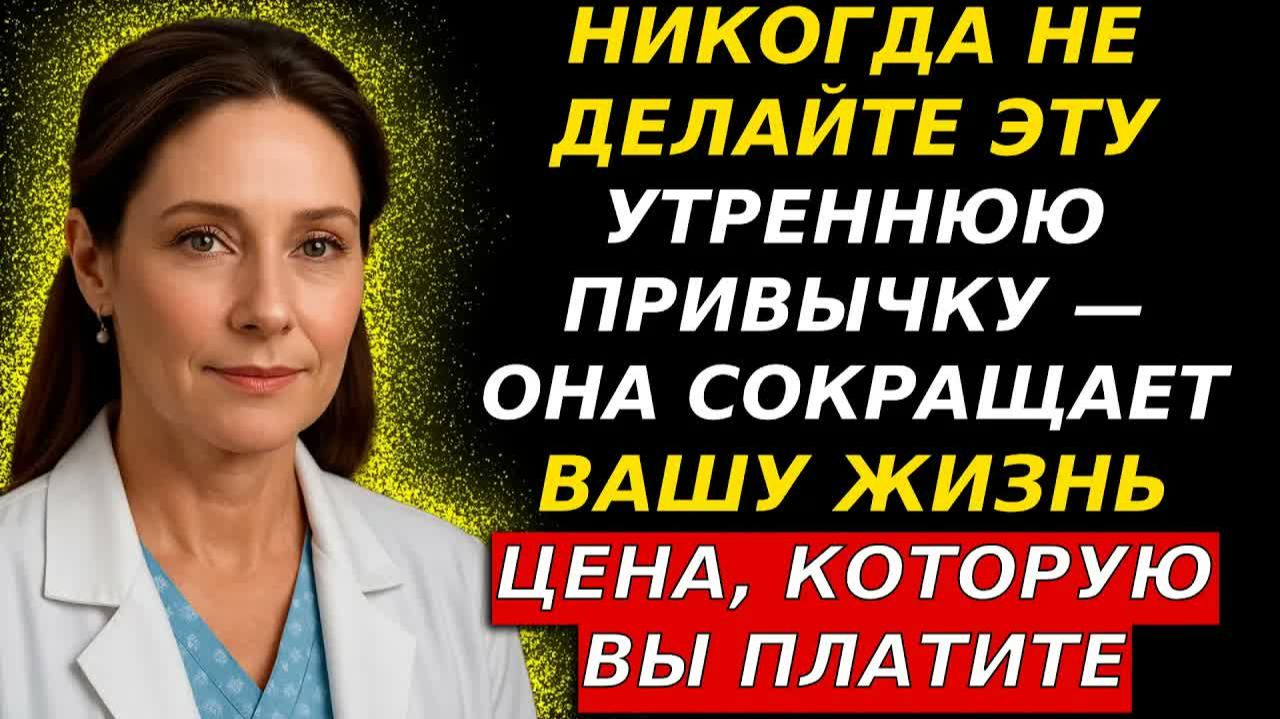 Сеньоры 4 худшие утренние привычки и 4 лучшие, которые стоит выбрать 😱🔥