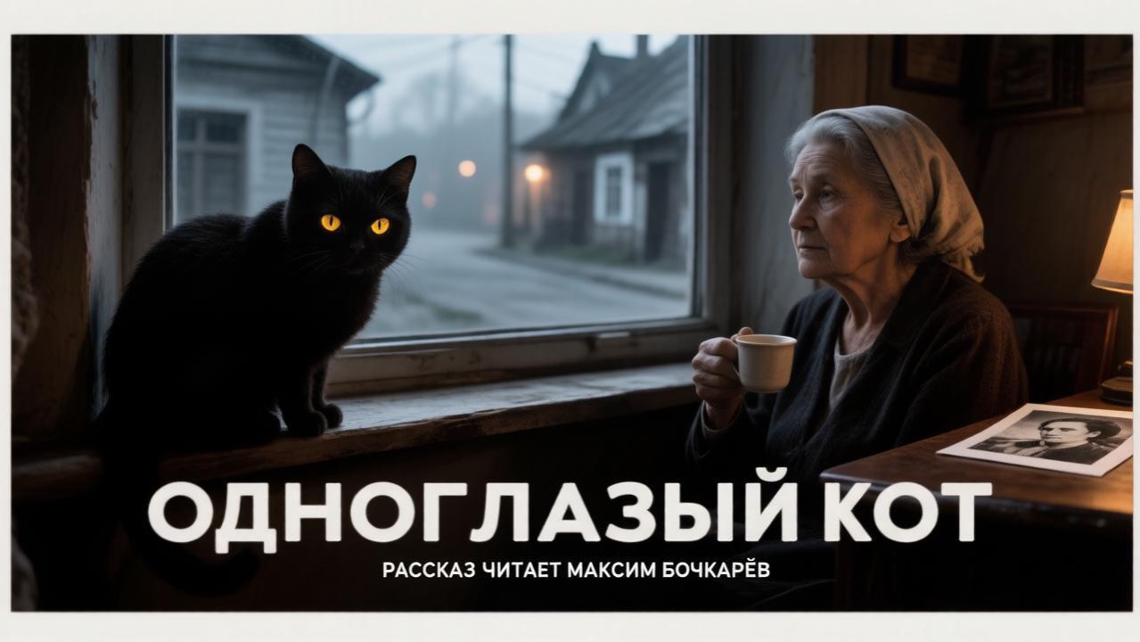 ОДНОГЛАЗЫЙ КОТ  сельская мистика