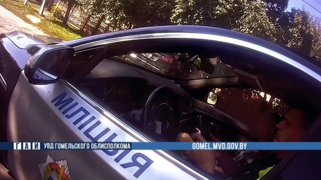 Два колеса - одна опасность: пьяный скутерист остановлен сотрудниками Госавтоинспекции